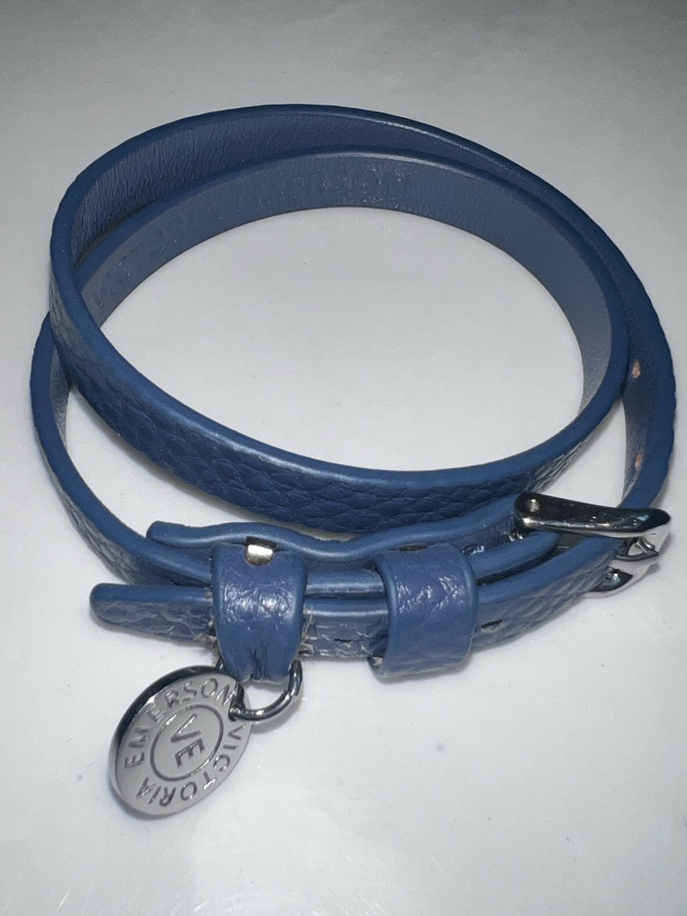 ✨💙 Victoria Emerson Blue Double Wrap Bracelet 💙✨